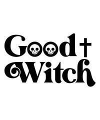 good witch svg design, good witch t-shirt design, halloween design