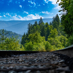 landscape with sky and clouds