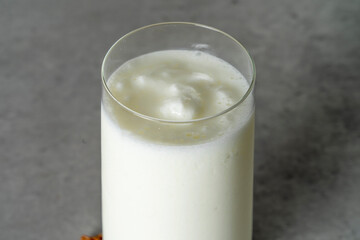 Potion fruits, mango ade, lemon ade, plain yogurt, blueberry yogurt, smoothie