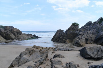 Fototapeta na wymiar 種差海岸の景色　A view of the Tanegashima Coast