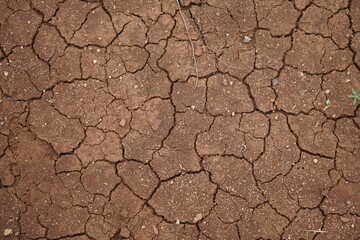 Dry land ,Water scarcity concept , sand and dehydration