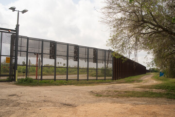 Border between US and Mexico Brownsville