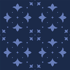 Vector. Seamless mediterranean geometric pattern, ornamental swatches. Talavera template. Portuguese Azulejo. Turkish decoration. Moroccan mosaic. Spanish porcelain. Ceramic dishes, folk ornament.