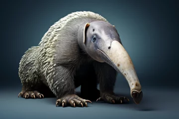 Photo sur Plexiglas Mont Cradle Close-up photo of anteater in nature