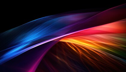 Photo of a vibrant and dynamic abstract background