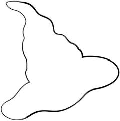 Halloween sorcerer hat decoration holiday elements.
