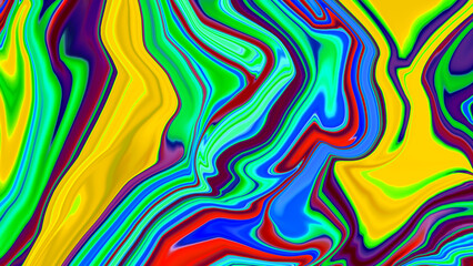 abstract colorful liqued marble background