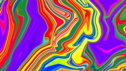 abstract colorful liqued marble background