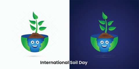 Rooted in Prosperity: Soil Day's Vibrant Illustration