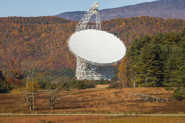 Green Bank Observatory, an astronomical observatory in West Virginia. - obrazy, fototapety, plakaty