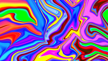 abstract colorful liqued marble background