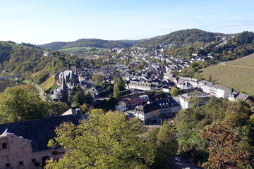 Saarburg, gesehen vom Bergfried