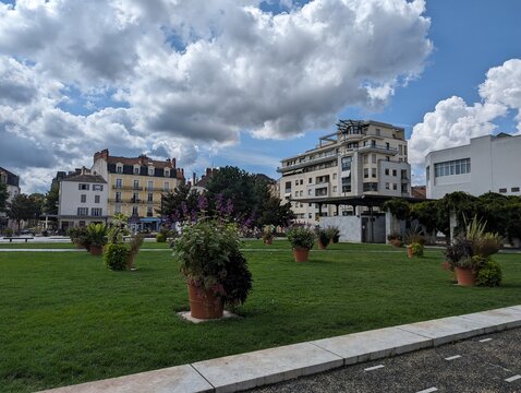 view of the town