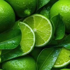 Limes as seamless tiles