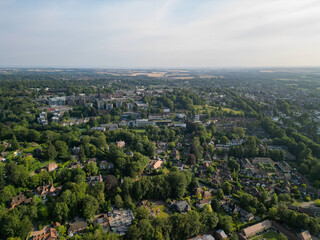 Stanmore, Winchester Aerial Photography daytime Drone photo. 