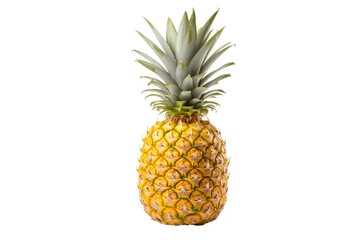 Pineapple Isolated on Transparent Background - Generative AI