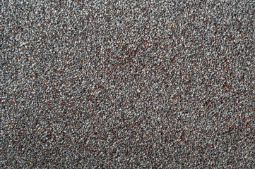 Poppy Seed, Blue Poppyseed Pile, Small Culinary Grains, Tiny Seeds, Oilseed Sprinkles