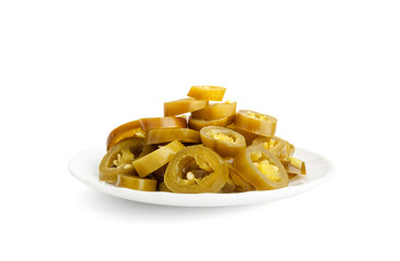 Pickled Jalapeno, Marinated Green Jalapenos, Hot Mexican Pepper Slices, Pickled Green Jalapeno