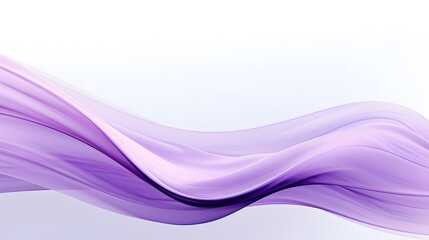 Abstract purple wavy on white background