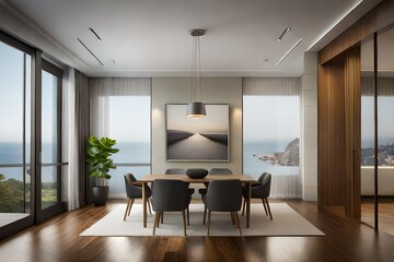 Fototapeta premium living room interior