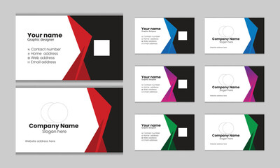 modern business card template Creative visiting card business card  calling card template design 