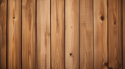 Fototapeta premium Brown vertical wood texture background.