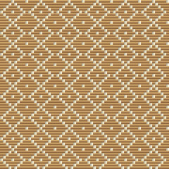 Colorful Striped Bamboo Basketwork Pattern 12