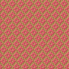 Colorful Striped Bamboo Basketwork Pattern 14