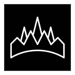 crown icon,crown, queen, symbol, king, royal, illustration, princess, luxury, prince, decoration, kingdom, monarch, isolated, vector, icon, authority, jewelry, imperial, set, collection, royalty, desi