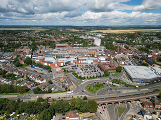 Fareham, Aerial, Photography, daytime, Drone photo. 