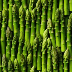 Asparagus as seamless tiles