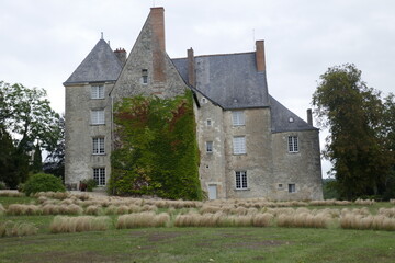 Fototapeta na wymiar Rural stone french house