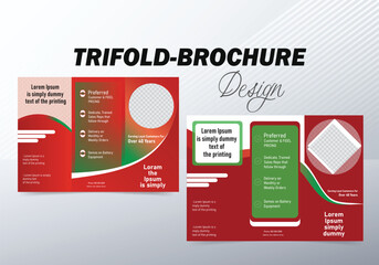 Creative Trifold Brochure Design. 