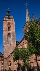 Fototapeta premium Stiftskirche in Neustadt an der Weinstraße 