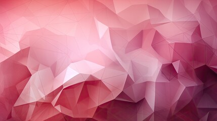Geometric abstract composition in pink tones with copy space for customization