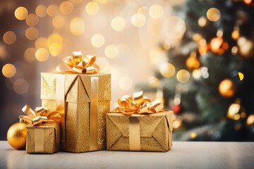 The concept of Christmas and New Year holidays