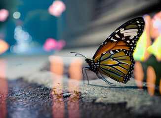 Fototapeta na wymiar butterfly:Nature's Beauty Captured