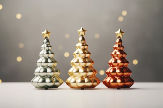 Christmas tree and New Year holidays concept