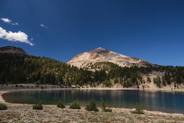 Lake Helen at Lassen Volcanic National Park, California