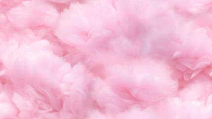 Seamless Pink Cotton Candy Texture