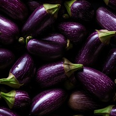 Eggplant as seamless tiles
