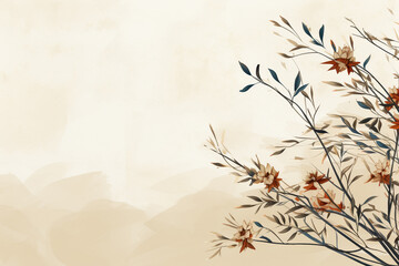 Obraz premium Chuseok - Korean traditional holiday. Koreans usually travel to their homeland to meet with relatives. autumn, thanksgiving day, holiday, gifts, traditional food.