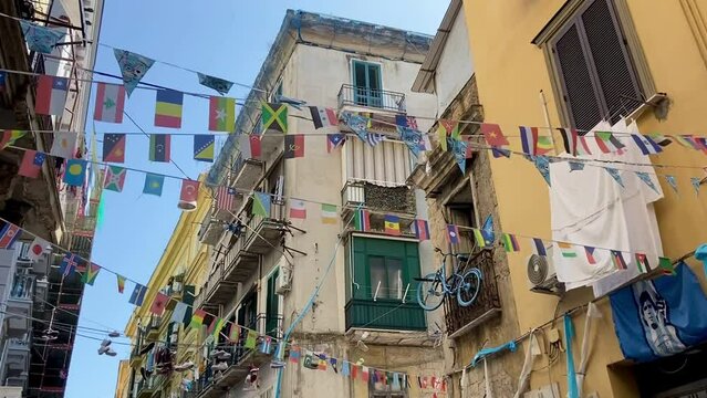 Italian Clothesline - Naples, Italy