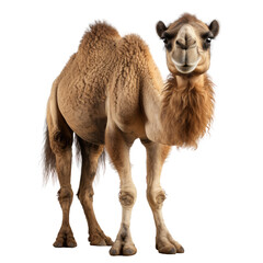 camel isolated on a transparent background