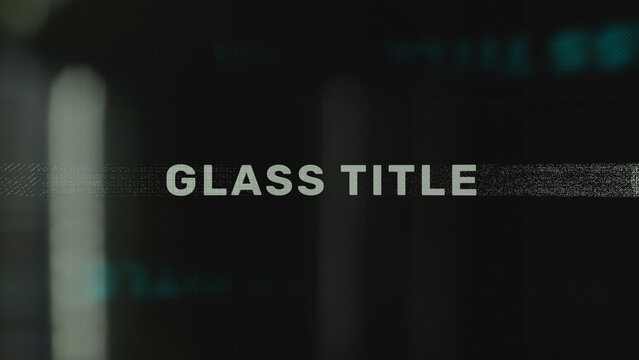 Glass Title