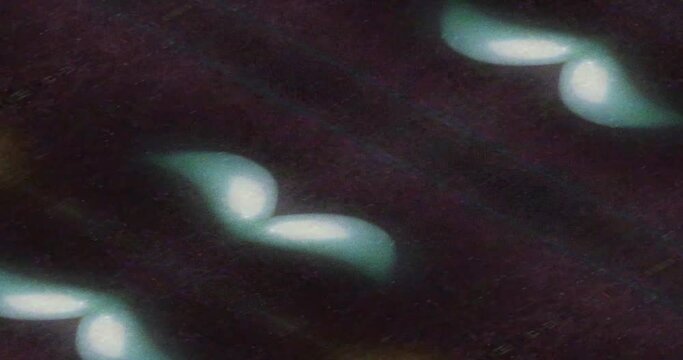 80s Party Balloons VHS Style - Glitch Psychedelic Abstract Background Of Trippy Art - Seamless looping.