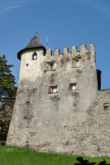 Fototapeta na wymiar Stara Lubovna castle tower, Slovakia