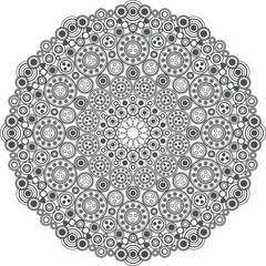 曼荼羅のベクターイラスト