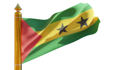 Flag of Sao Tome & Principe