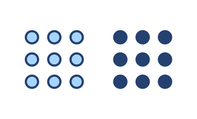 Menu icon vector. web menu sign and symbol. hamburger menu symbol